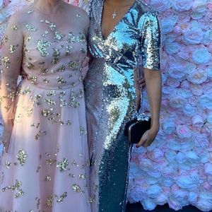 Saloni Sequin Eden Dress